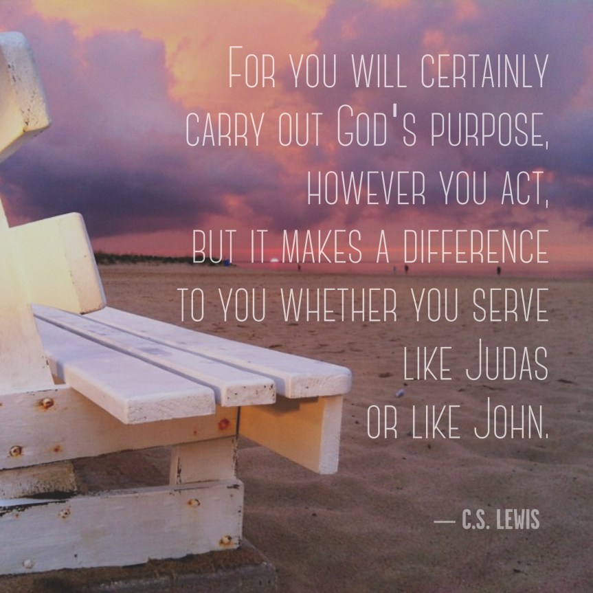 Gods Will John Judas CS Lewis Instagram jspark